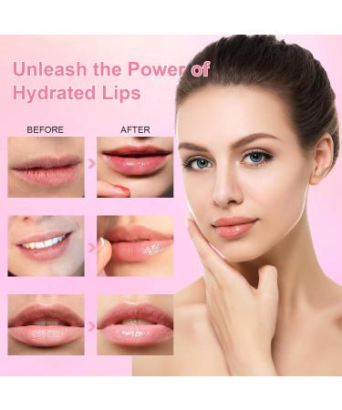 Moisturizing Lip Glowy Balm - Berry Scent | Lightweight Hydrating Lip Balm for Sheer Tint | 10g Shea Butter Formula - Buy Online on GoSupps.com