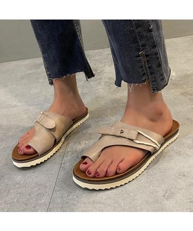 Bunion Corrector Sandals for Women - Comfortable Foot Pain Relief - Grey - Buy Online on GoSupps.com