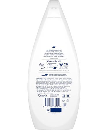 Unilever Benelux Dove Essential Care Silky Velvet Nourishing Shower Gel transforms even the driest skin 6 x 720 ml Value Pack - Buy Online on GoSupps.com