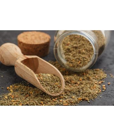 Authentic SPICED Zaatar Spice Blend - 5oz Mediterranean Seasoning for Cooking & Roasting - Buy Online on GoSupps.com