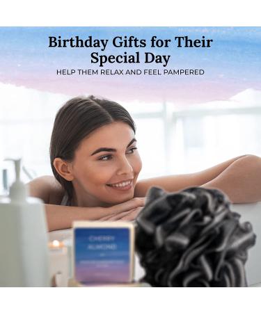 Spa Gift Box for Her - Birthday Gifts Set for Wife, Mom, Sister, Girlfriend - Relaxing Care Package with Blush Tumbler - Happy Birthday 5 Piece Set - Buy Online on GoSupps.com