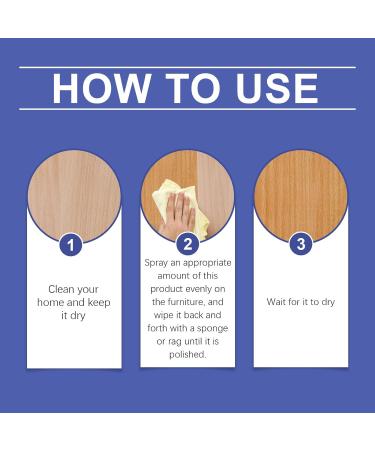 2024 New Natural Micro-Molecularized Beeswax Bees Wax Furniture Polish and Cleaner Wood Cleaner and Polish Furniture Beeswax Spray for Furniture Care Polishing (1pcs) - Buy Online on GoSupps.com