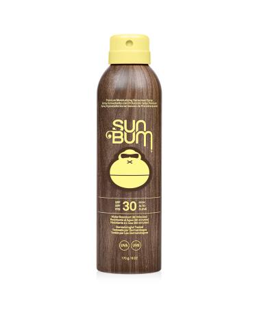 Sun Bum Original SPF 30 Sun Cream Spray Moisturizing Sunscreen with Vitamin E Vegan and Reef Friendly Broad Spectrum UVA/UVB Protection 200ml