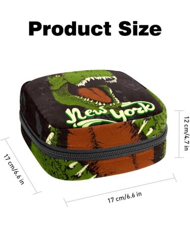 Angry Tyrannosaurus Head Menstrual Cup Bag - Portable Storage for Women & Teenage Girls - Buy Online on GoSupps.com