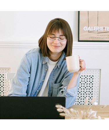 Hubeye Foldable Reading Glasses - Stainless Steel Anti-Blue Light Visual Aid for Men & Women - 2.50 Diopters with Hard Shell Case - Buy Online on GoSupps.com