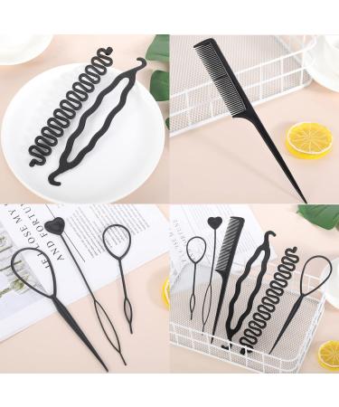 21pcs Girls Hair Bun Donut Maker Set with Bobby Pins - Stylish French Twist Styling Kit for Women and Girls - Buy Online on GoSupps.com