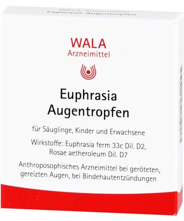 Wala Euphrasia Eye Drops Edo - 10 St | Herbal Eye Care for Soothing Relief | Shop Internationally - Buy Online on GoSupps.com