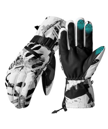 Ski gloves men women touchscreen -29 cold festival waterproof winter gloves thermo shoes for skiing snowboarding cycling running climbing hiking |Ski gloves warm winter -unisex - Buy Online on GoSupps.com