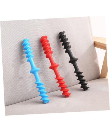 Lurrose Leg Roll Massage Device - Heel Spur & Plantar Fasciitis Relief - Foot Roller for Yoga & Deep Tissue Massage (23.5x3.5cm Red) - Buy Online on GoSupps.com