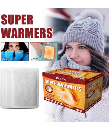 Body & Hand Super Warmers - 40 Odorless Air Activated Warmers for Up to 18 Hours of Heat - Safe & Long Lasting - Perfect for International Shipping - Buy Online on GoSupps.com
