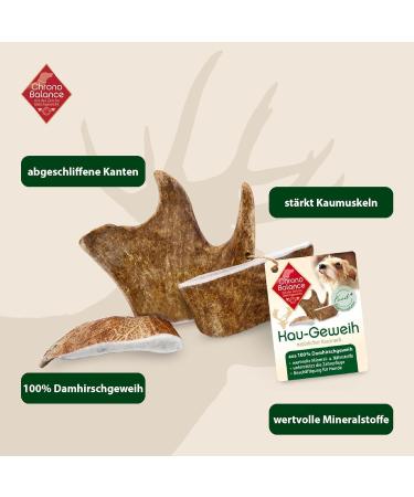 Buy Chronobalance XXL Chewing Toy for Dogs | 100% Natural Antlers | Dental Care & Nutrients | International Shipping - Buy Online on GoSupps.com