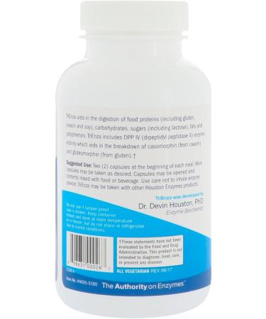 Houston Enzymes TriEnza - DPP-IV Activity 180 Capsules | International Shipping Available - Buy Online on GoSupps.com