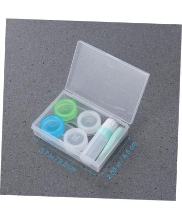 JECOMPRIS Contact Lens Case - 2pcs Double Lens Storage Box | Cute & Durable Lens Cases for International Shipping - Buy Online on GoSupps.com
