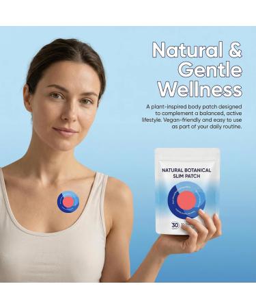 SUUDUUL Plant-Based Body Patches Gentle Daily Use 60 Count (2 Packs) - Buy Online on GoSupps.com