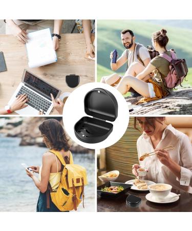 DNom Dose Tooth Rail Box - Durable Denture Container | Prosthesis Can & Clip Box - Perfect for Dental Care & Organization - Buy Online on GoSupps.com