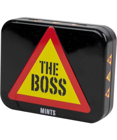 The Boss Mints Tin Gift 30g Embossed Quality Tin 1 piece - Buy Online on GoSupps.com