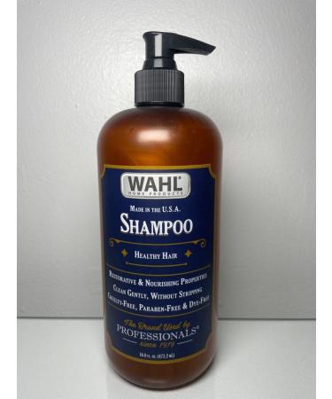 Wahl Shampoo For Healthy Hair Restorative and Nourishing Properties Cruelty-Free Paraben Free Dye-Free-16 Fl Oz (473.2 mL)
