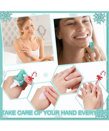 24 Sets Peppermint Mocha Hand Cream & Lip Balm Gift - Perfect for Christmas Bridal Showers & Party Favors - Bulk Travel Size Lotion & Balm for Holiday Celebrations - Buy Online on GoSupps.com