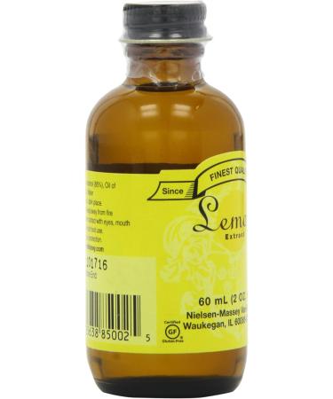 Pure Lemon Extract 100% Natural - Zitronenextrakt 60 ml | Buy Premium Lemon Flavoring for Baking & Cooking Online - Buy Online on GoSupps.com