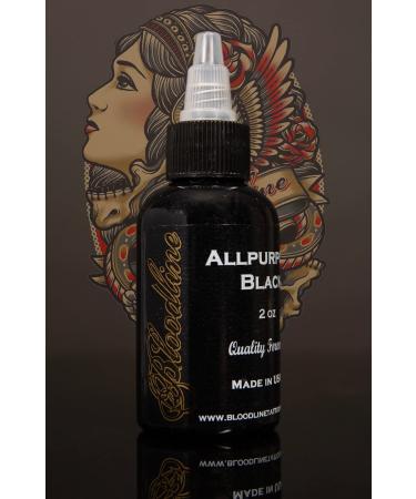 Bloodline Ink All Purpose Black - 1 oz (30 ml)