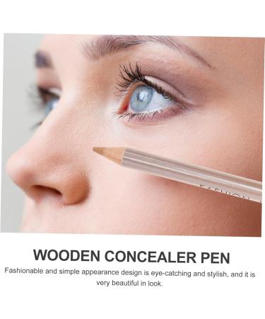 Gogogmee 4pcs Concealer Pen Makeup Concealer for Face Concealer Stick Up Makeup Concealer Lead Pencils Wooden 1 g (Pack of 1) Ivory - Buy Online on GoSupps.com