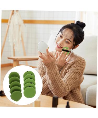40 Pieces Makeup Puff Round Loose Applicator for Loose Powder Mixing Sponge Makeup Powder Puff Firm Air Hydrophilic Polyurethane Cosmetics Soak in Water - Buy Online on GoSupps.com