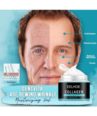 TTNC EELHOE Collagen Men's Anti-Aging Wrinkle Cream 50g - Skin Firming & Moisturizing Lotion for Men - 2PCS - Buy Online on GoSupps.com