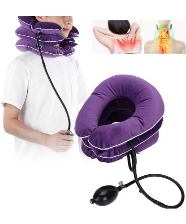 Cervical Neck Traction Device | Inflatable Neck Pain Relief & Support for Home Treatment - Buy Online on GoSupps.com