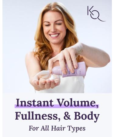 Keranique Thickening & Texturizing Mousse 3.4 fl oz - Instant Volume & Body, Smooth & Soft Touch | Strengthens Hair Shaft, Protects Against Breakage - Buy Online on GoSupps.com