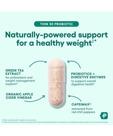 Physician's CHOICE - Beat Bloat + Support Weight Management Bundle: Digestive Enzymes 180ct + Thin-30 Probiotic 60ct - Value Pack - Buy Online on GoSupps.com