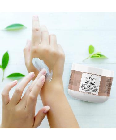 Livana Natural Daily Moisturizing Cream for Dry & Sensitive Skin - Soothing Face & Body Cream with Peppermint Scent | Shop Internationally - Buy Online on GoSupps.com