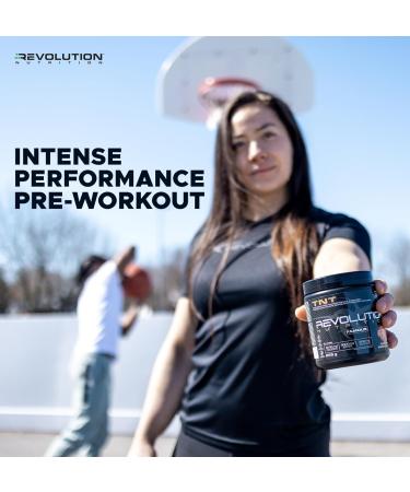 Revolution Nutrition TNT Pre-Workout Powder Pumps & Strength Extreme Intensity Hyper Concentrate Citrulline Malate 2:1 Beta Alanine Agmatine Sulfate Caffeine For Men & Women 255g 30 Servings (Blue Sharks 0.56 Pound) - Buy Online on GoSupps.com