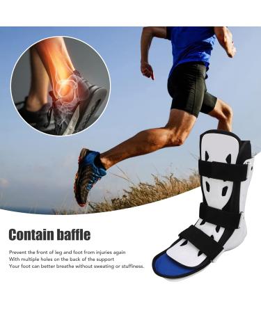 Adjustable Ankle Brace with Foot Drop Support - Breathable Splint for Right Foot | Protects Against Varus & Valgus Injuries - International Shipping Available - Buy Online on GoSupps.com