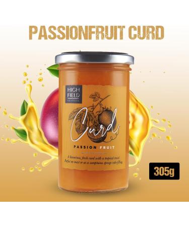Highfield Preserves Jam & Curd Pick N Mix - Choose From 8 Flavours | Blackberry Blackcurrant Gooseberry Passionfruit Raspberry Sicilian Lemon Strawberry Frutti - Pack of 5 - Buy Online on GoSupps.com