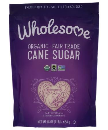 Wholesome Organic Cane Sugar 1 lb (454 g)