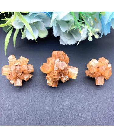 Beautiful Natural Orange Aragonite Quartz Crystal Cluster Rough Stone Crystal Home Goods - Buy Online on GoSupps.com