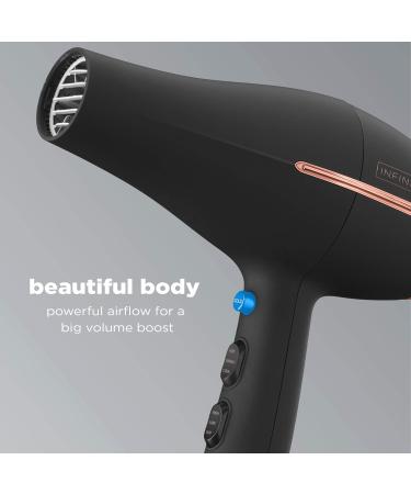 CONAIR INFINITIPRO 1875 Watt AC Motor Pro Hair Dryer with Ceramic Technology Black & Infinitipro Rose Gold Ceramic Flat Iron 1-Inch Hair Dryer + Ceramic Flat Iron 1-Inch - Buy Online on GoSupps.com