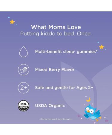 Hyland's Kids Melatonin Free Organic Sleep Aid Gummies with Calm & Immune Support - with Vitamin C Zinc Elderberry Lemon Balm & Chamomile Helps with Sleeplessness & Restlessness 60 Vegan Gummies 60 Count (Pack of 1) Or  - Buy Online on GoSupps.com