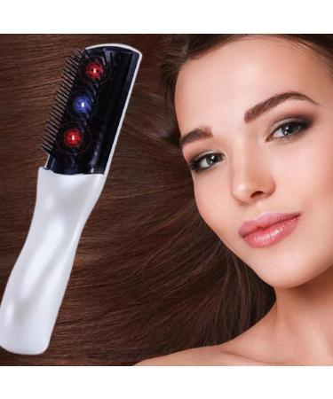 Buy 2-in-1 Electrical Head Massager Comb & Scalp Massage Brush - Anti-Hair Loss Vibration Hairbrush for Women & Men International Shipping Available - Buy Online on GoSupps.com