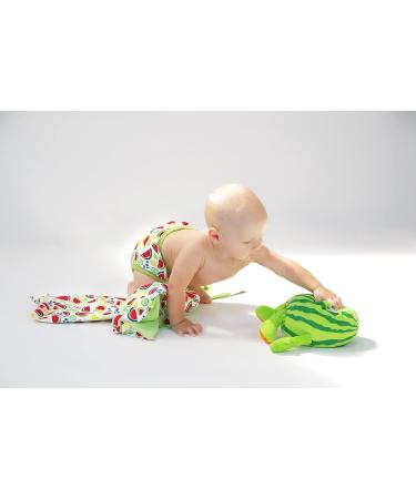 Petit Lulu XL Overpants for Cloth Diapers (12-17 kg) - Velcro Floral Design | International Shipping Available - Buy Online on GoSupps.com