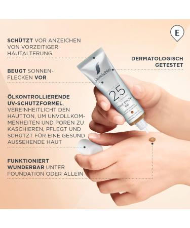 Skinvisibles One Drop BB Ebony SPF 25 | Matte Mineral BB Cream for All Skin Types | Vegan Non-Comedogenic & Cruelty-Free | 30ml - Buy Online on GoSupps.com