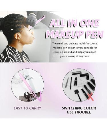 4 in 1 Eye Makeup | Multifunctional Makeup Pen | Lip Liner Eyeliner Highlighter and Eyebrow Pencil 4 Colors | Waterproof Makeup Pens Set - Buy Online on GoSupps.com