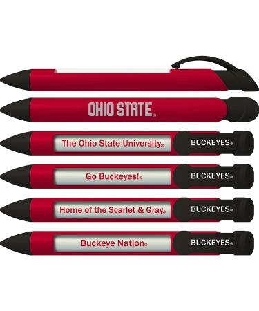 Greeting Pen Ohio State Buckeyes 5" X 8.25" Notebook / 2 Pen Set (1243M2) - Buy Online on GoSupps.com