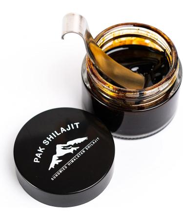15g Gold Graded Himalayan Shilajit Resin | 85+ Natural Minerals | 80% Fulvic Acid | Organic & Sundried - Buy Online on GoSupps.com