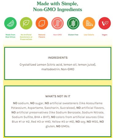 Buy True Citrus True Lemon Crystallized Lemon 2.12 oz | Fresh Flavor & Convenient Cooking - Buy Online on GoSupps.com