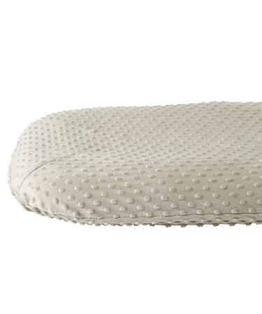 Newborn Lounger with Minky Removable Slipcover for Baby Boy Girl Snugly Fits for 29 x 17 x 4 inches Ultra Soft Comfortable Infant Padded Lounger (Tidal Foam) - Buy Online on GoSupps.com