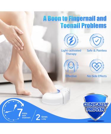 Buy Nail Fungus Laser Treatment Device - Rechargeable & Portable Cold Laser Therapy for Fingers & Toenails - Buy Online on GoSupps.com