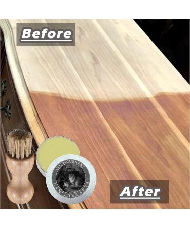 Leather Salve With Brush - Furniture Salve For Leather | wise owwl Furniture Salve & Brush Bundle Multifunctional Leather Restorer & Furniture Balm For Foggy Headlights 250g ointment + brush - Buy Online on GoSupps.com