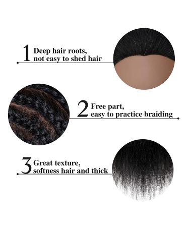 MEIBR 100% Real Hair Mannequin Head 16 inch - Styling Training Head for Hairdresser Cosmetology Practice - Free Clamp Holder - Black - Buy Online on GoSupps.com