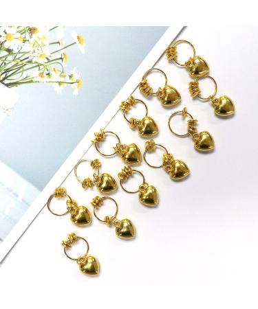 NAISKA 12PCS Gold Heart Hair Clips - Valentine's Day Hair Jewelry for Women - Buy Online on GoSupps.com